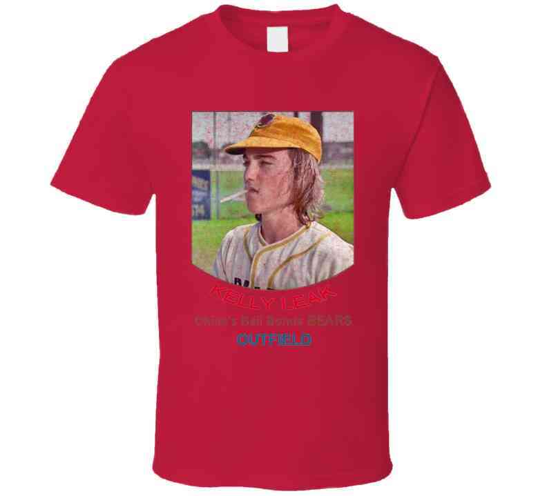 Kelly Leak Baseball Card Bad News Bears Cool T Shirt