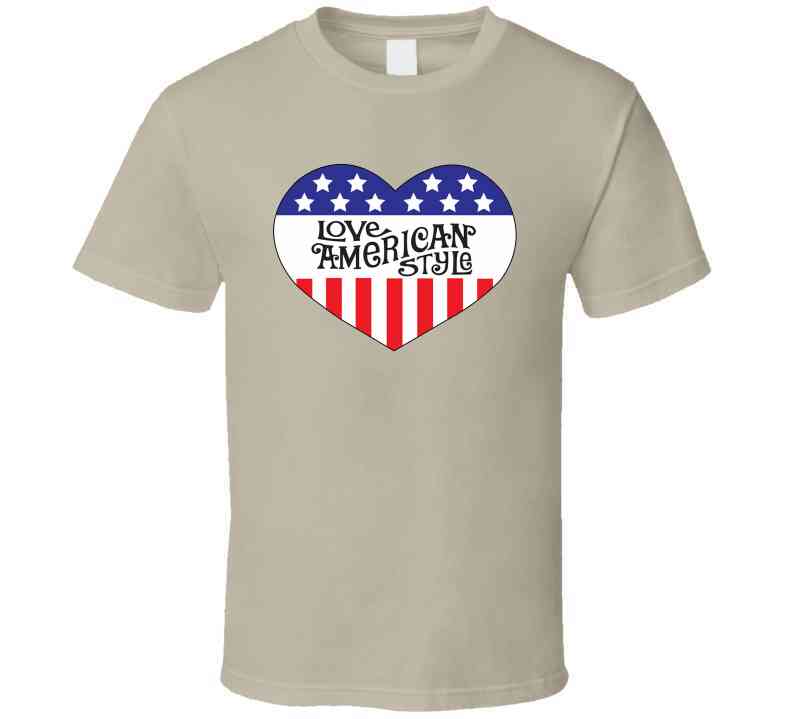 Love American Style Retro 60s 70s Popular Tv Show Cool T Shirt
