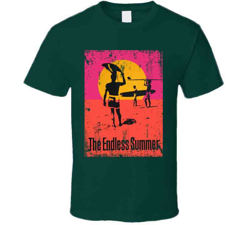 The Endless Summer Retro Vintage Surfing Documentary Movie Fan Cool T Shirt