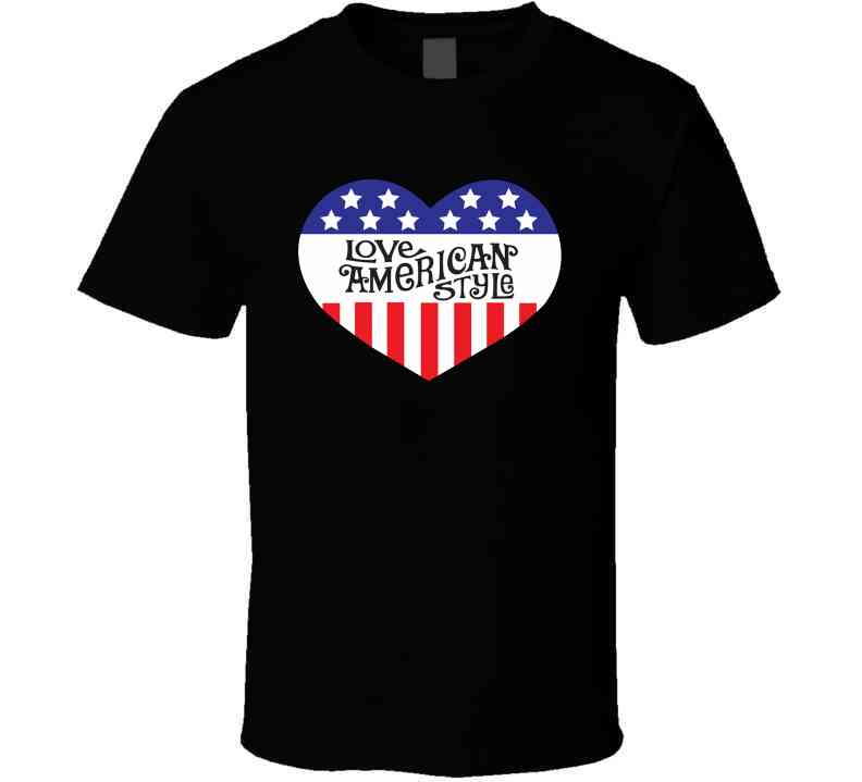 Love American Style Retro 60s 70s Popular Tv Show Cool T Shirt