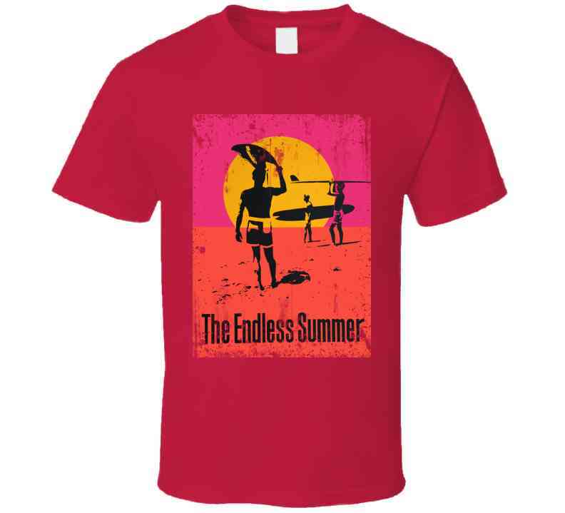 The Endless Summer Retro Vintage Surfing Documentary Movie Fan Cool T Shirt