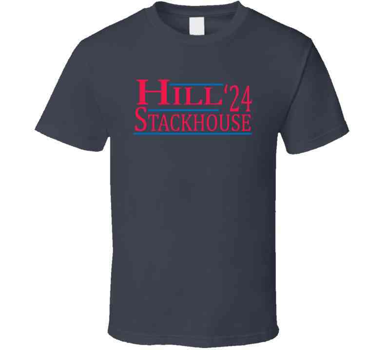 Grant Hill Jerry Stackhouse For President Detroit Basketball Cool T Shirt
