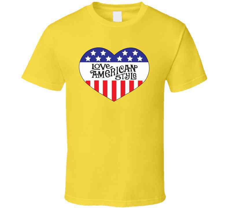 Love American Style Retro 60s 70s Popular Tv Show Cool T Shirt