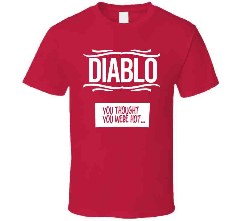 Taco Bell Diable Sauce Funny Halloween Costume Cool T Shirt