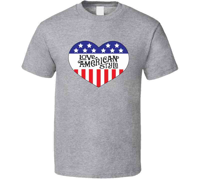 Love American Style Retro 60s 70s Popular Tv Show Cool T Shirt