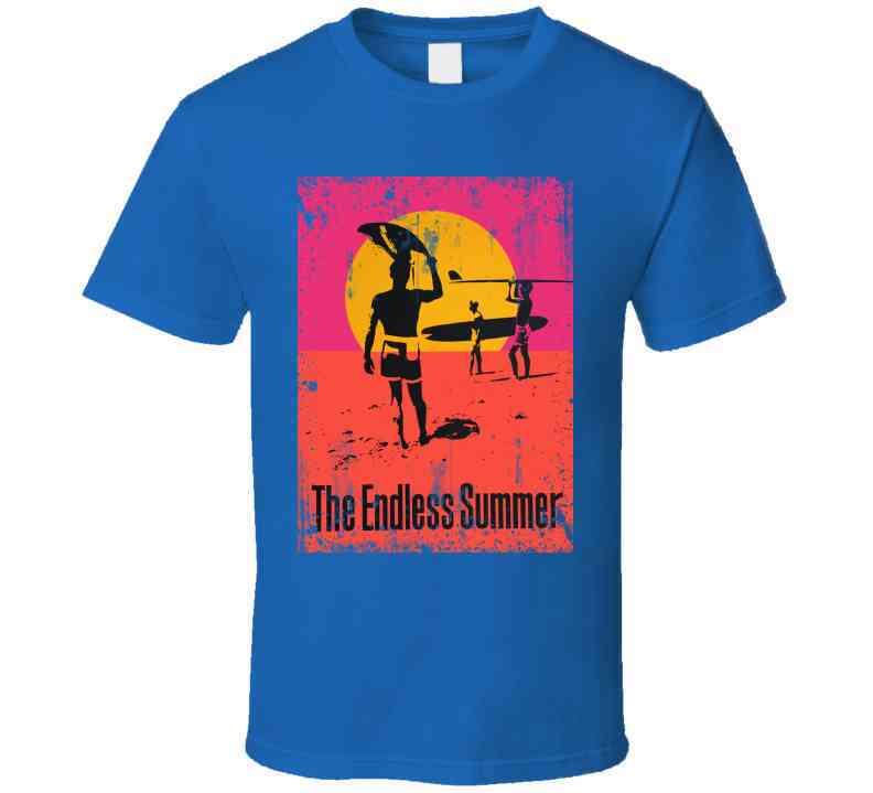 The Endless Summer Retro Vintage Surfing Documentary Movie Fan Cool T Shirt