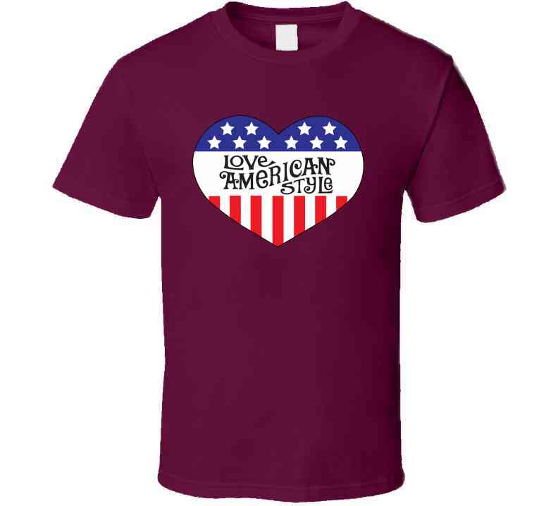 Love American Style Retro 60s 70s Popular Tv Show Cool T Shirt