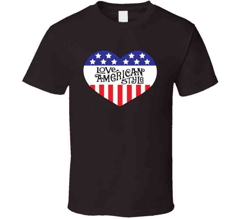 Love American Style Retro 60s 70s Popular Tv Show Cool T Shirt