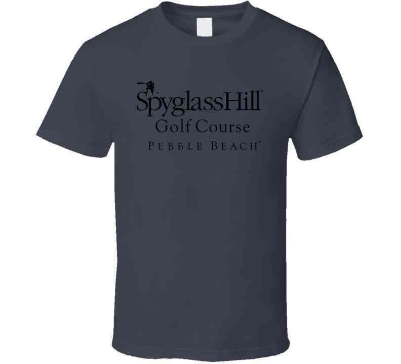 Spyglass Hill Golf Course Pebble Beach Logo Golfing Fan Father's Day Cool T Shirt