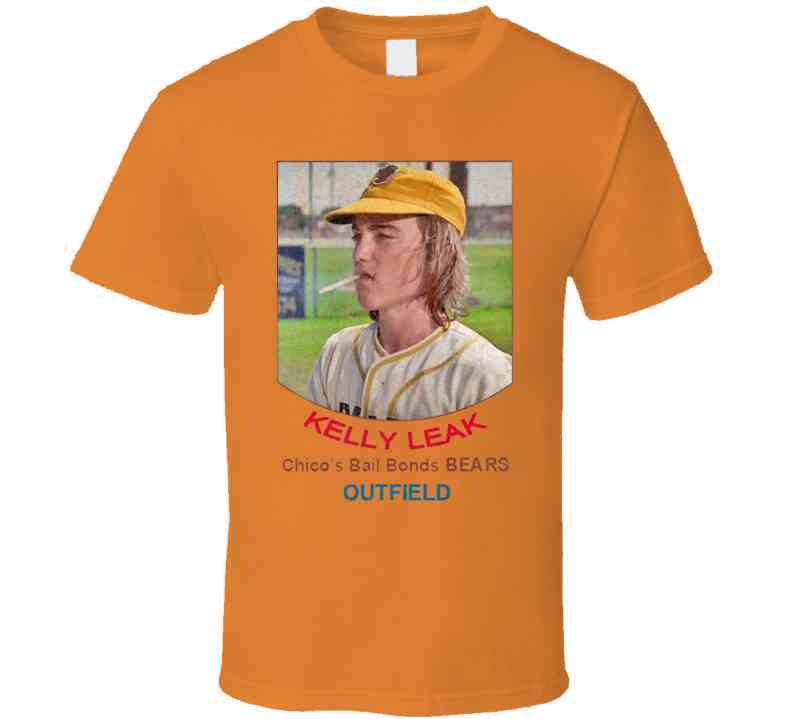 Kelly Leak Baseball Card Bad News Bears Cool T Shirt