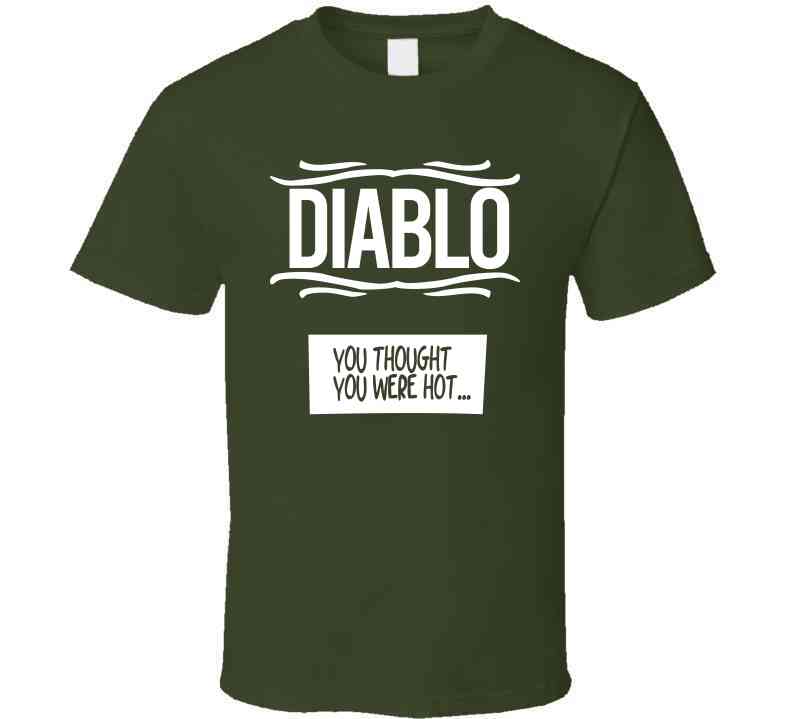 Taco Bell Diable Sauce Funny Halloween Costume Cool T Shirt