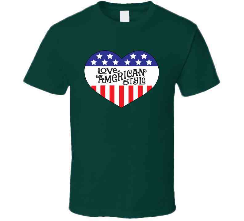 Love American Style Retro 60s 70s Popular Tv Show Cool T Shirt