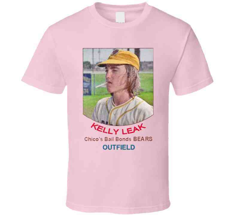 Kelly Leak Baseball Card Bad News Bears Cool T Shirt