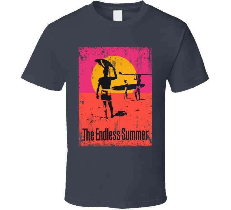 The Endless Summer Retro Vintage Surfing Documentary Movie Fan Cool T Shirt
