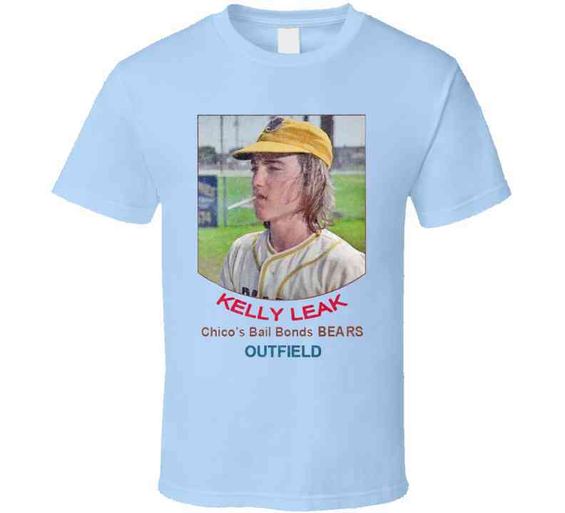 Kelly Leak Baseball Card Bad News Bears Cool T Shirt
