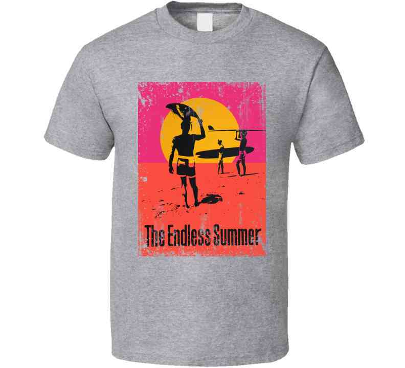 The Endless Summer Retro Vintage Surfing Documentary Movie Fan Cool T Shirt