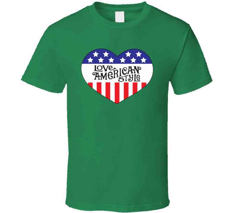 Love American Style Retro 60s 70s Popular Tv Show Cool T Shirt