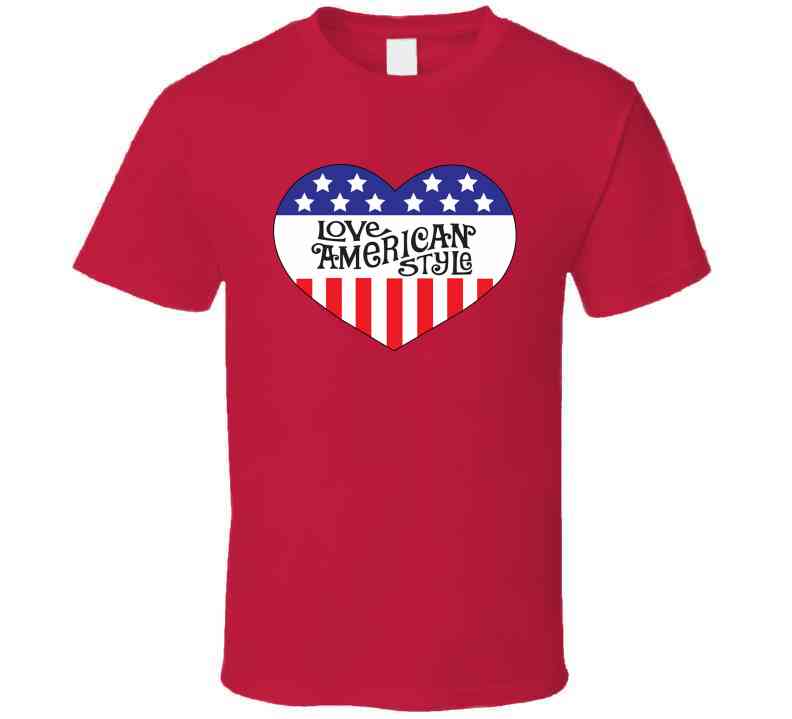 Love American Style Retro 60s 70s Popular Tv Show Cool T Shirt