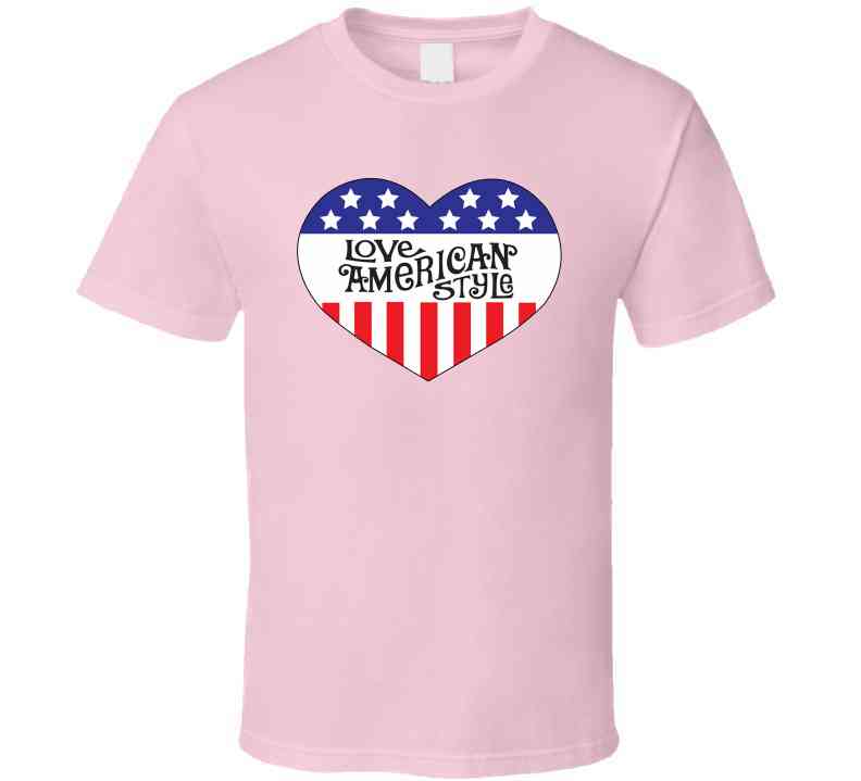 Love American Style Retro 60s 70s Popular Tv Show Cool T Shirt