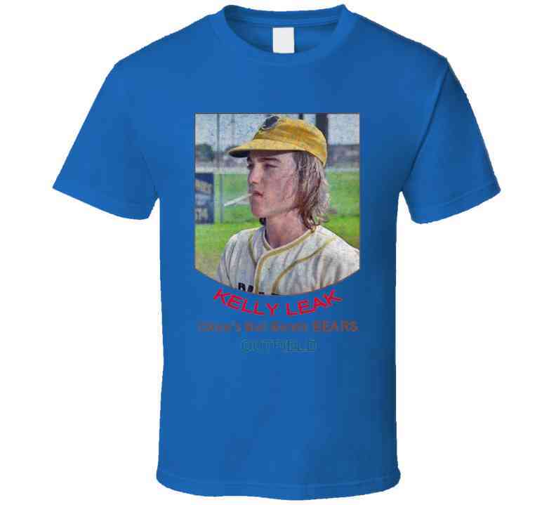 Kelly Leak Baseball Card Bad News Bears Cool T Shirt