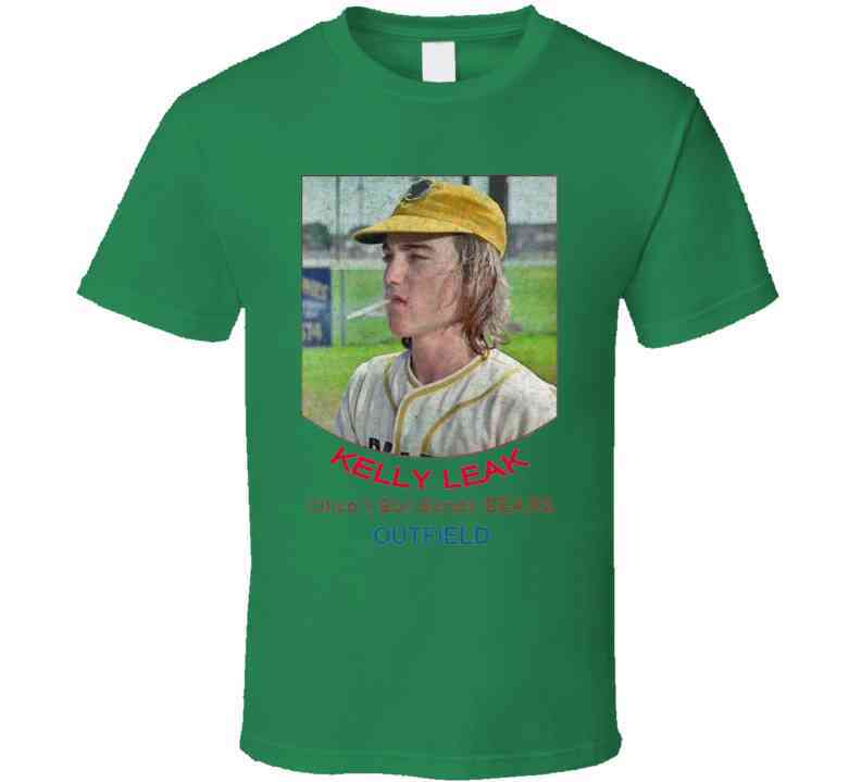Kelly Leak Baseball Card Bad News Bears Cool T Shirt