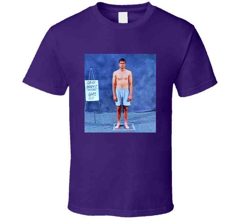 Ryan Jensen Wears Tom Brady's Combine Photo Funny Football Cool T Shirt