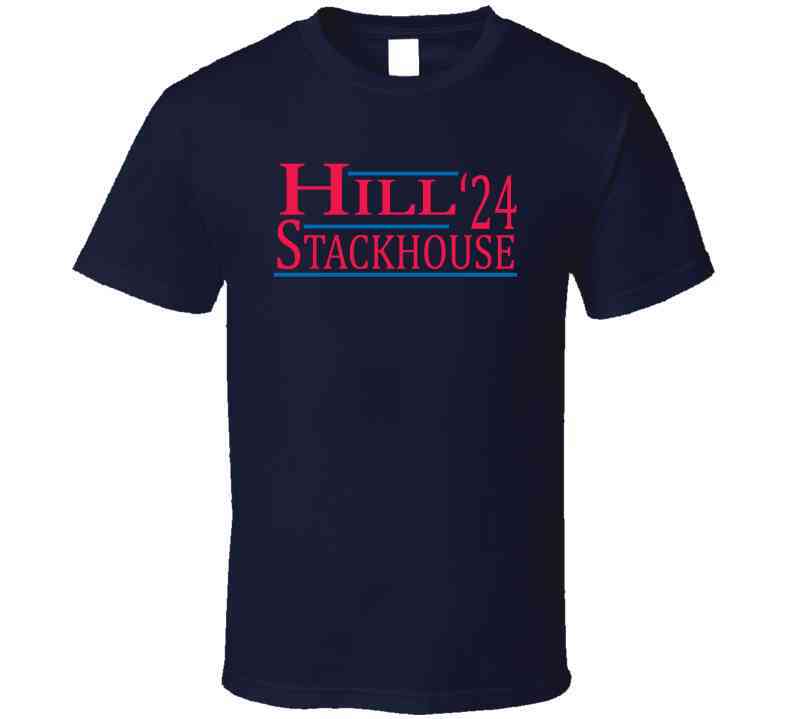 Grant Hill Jerry Stackhouse For President Detroit Basketball Cool T Shirt
