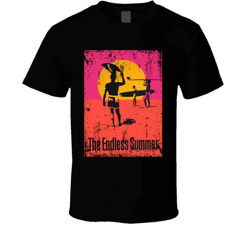 The Endless Summer Retro Vintage Surfing Documentary Movie Fan Cool T Shirt