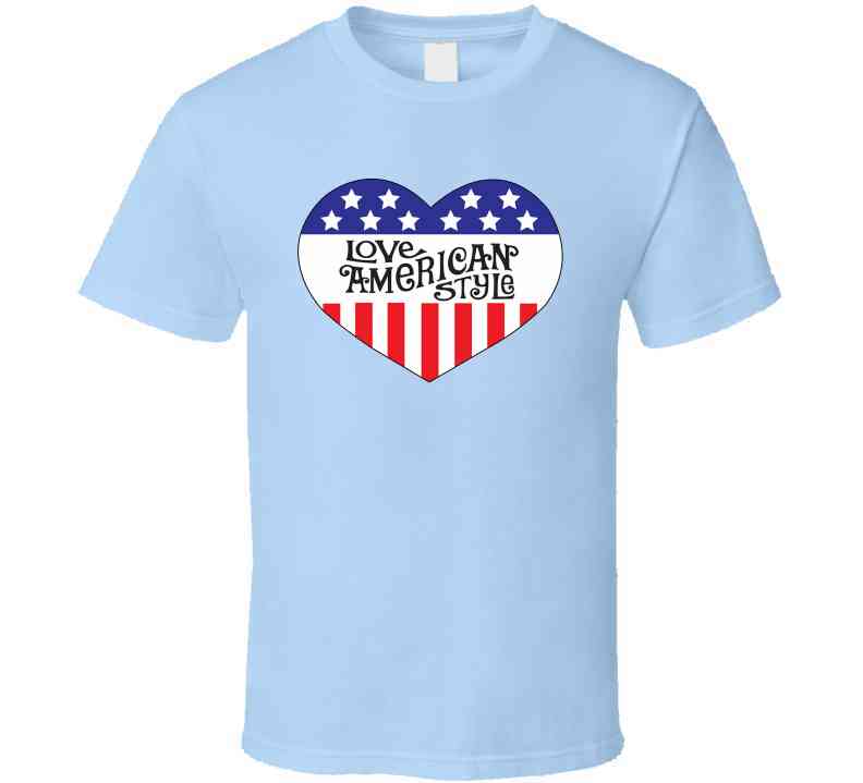 Love American Style Retro 60s 70s Popular Tv Show Cool T Shirt