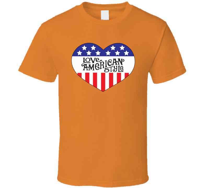 Love American Style Retro 60s 70s Popular Tv Show Cool T Shirt
