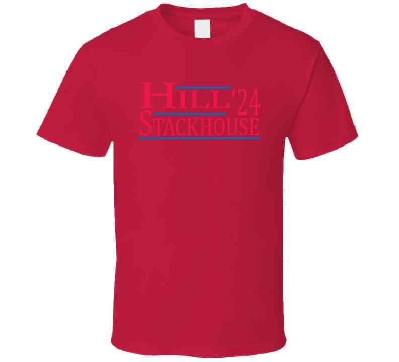 Grant Hill Jerry Stackhouse For President Detroit Basketball Cool T Shirt