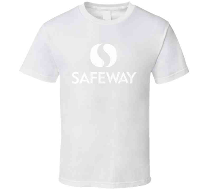 Safeway Grocery Store Logo Vintage Grunge Look Cool T Shirt