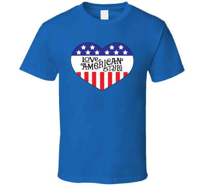 Love American Style Retro 60s 70s Popular Tv Show Cool T Shirt