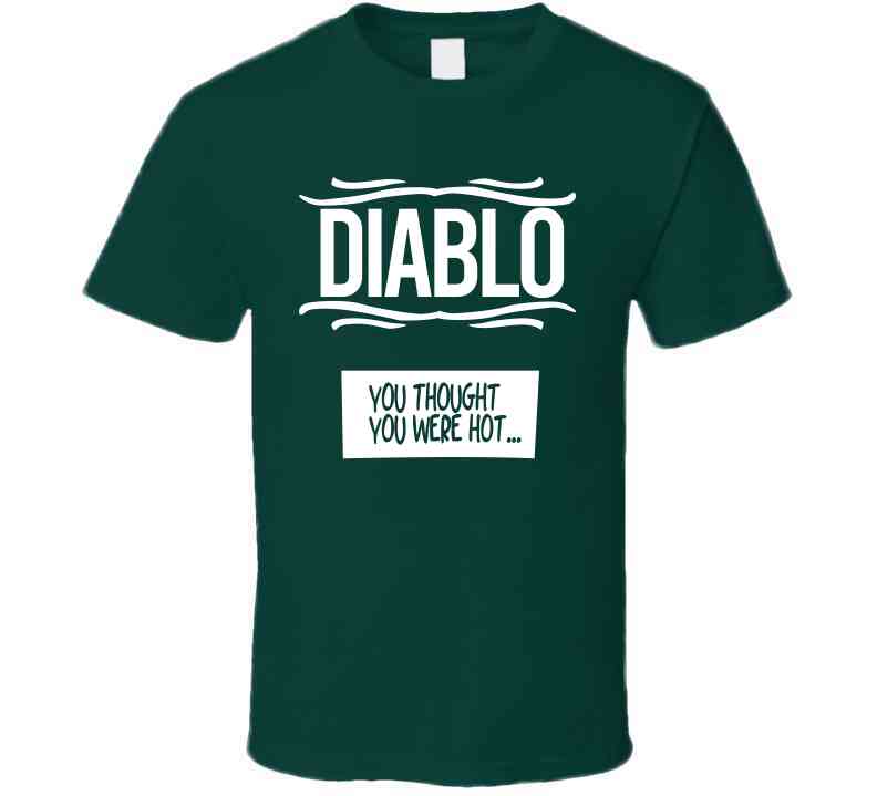 Taco Bell Diable Sauce Funny Halloween Costume Cool T Shirt