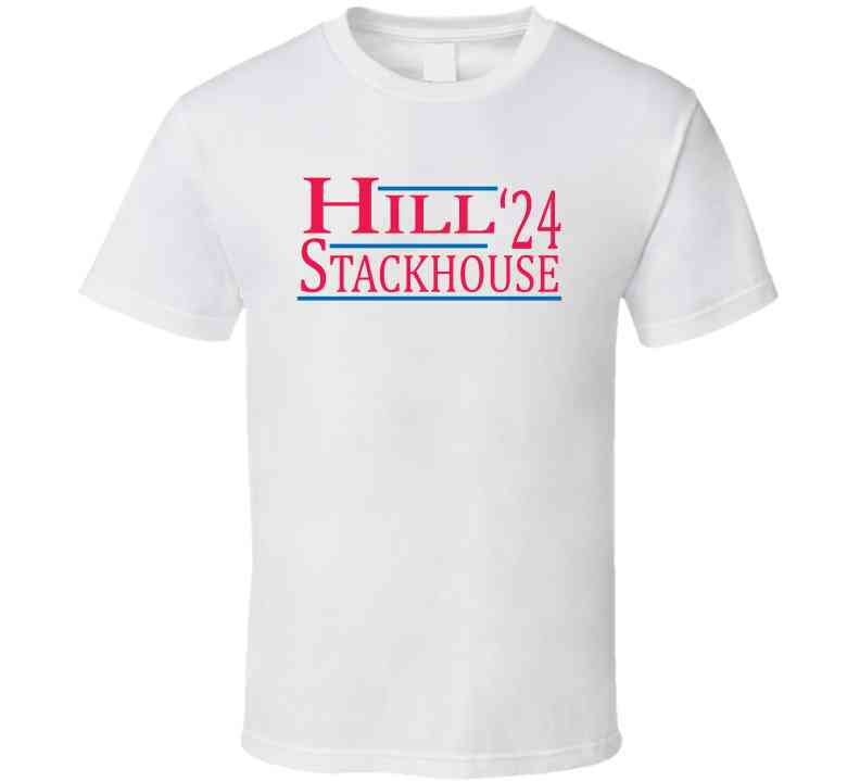 Grant Hill Jerry Stackhouse For President Detroit Basketball Cool T Shirt