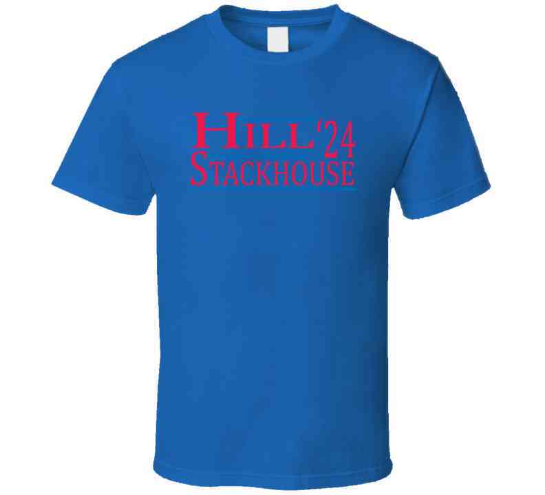 Grant Hill Jerry Stackhouse For President Detroit Basketball Cool T Shirt