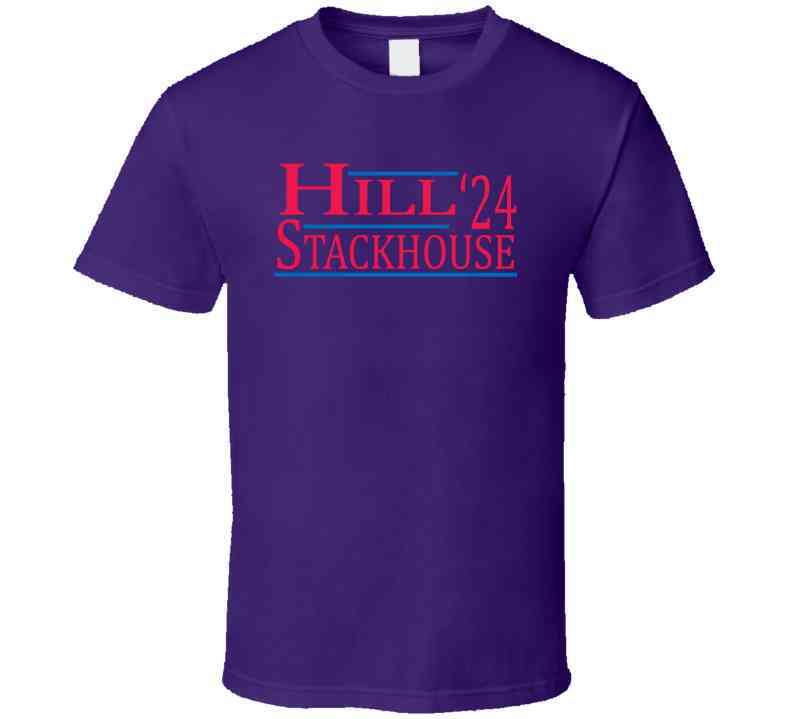 Grant Hill Jerry Stackhouse For President Detroit Basketball Cool T Shirt