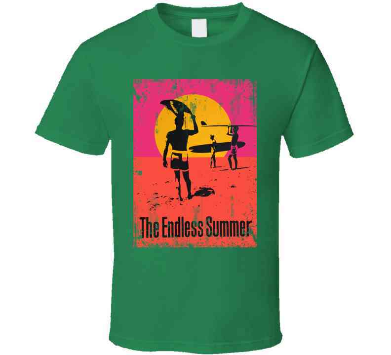 The Endless Summer Retro Vintage Surfing Documentary Movie Fan Cool T Shirt