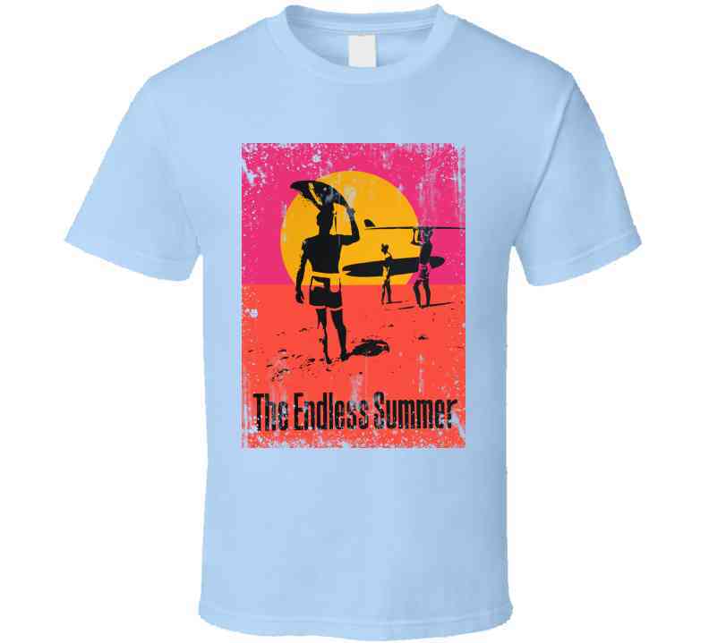 The Endless Summer Retro Vintage Surfing Documentary Movie Fan Cool T Shirt