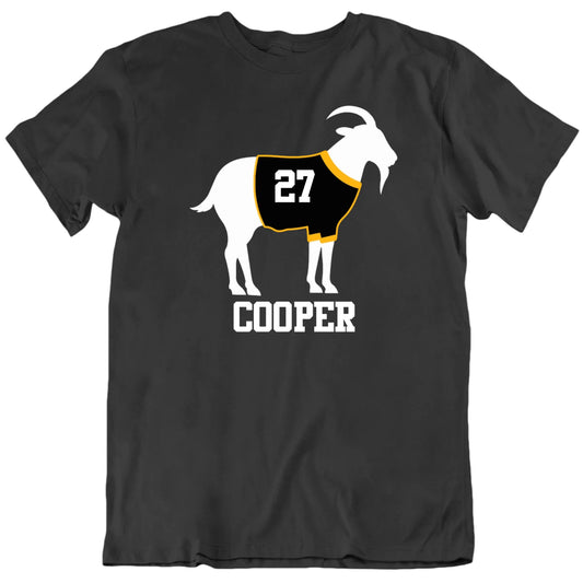 G.O.A.T. Greatest Of All Time Pittsburgh Football Custom Name Number Premium Quality Personalized Unisex Gift Fan T shirt