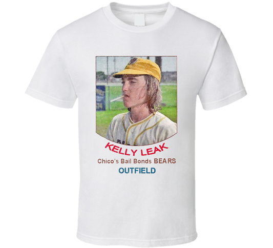 Kelly Leak Baseball Card Bad News Bears Cool T Shirt