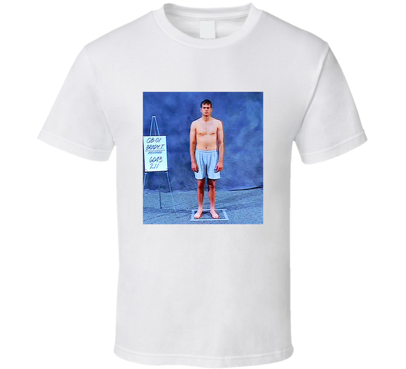 Ryan Jensen Wears Tom Brady's Combine Photo Funny Football Cool T Shirt