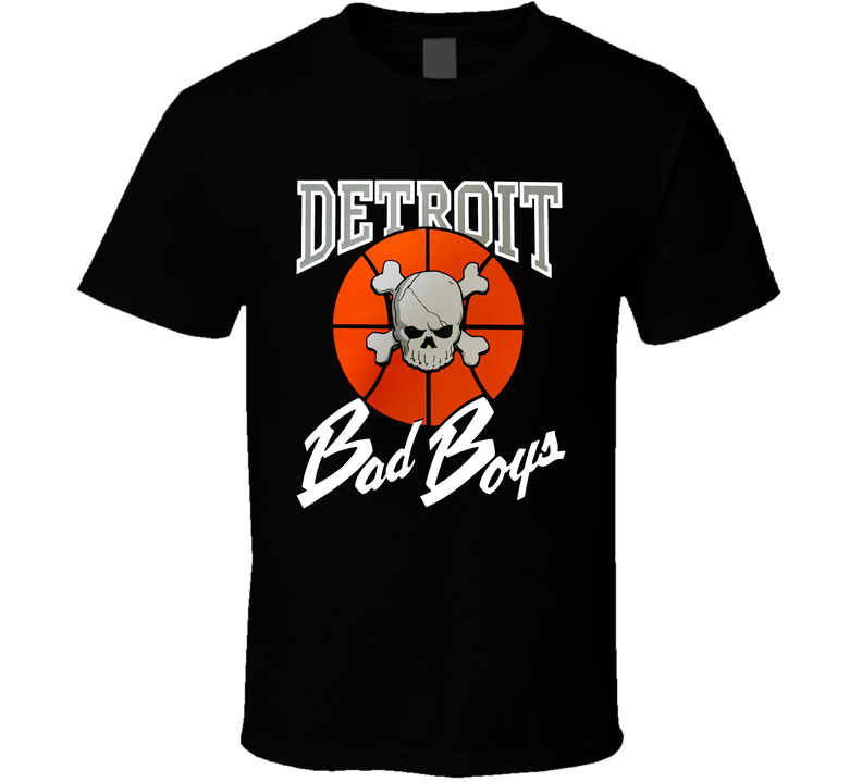 Detroit Bad Boys Retro Fan T Shirt