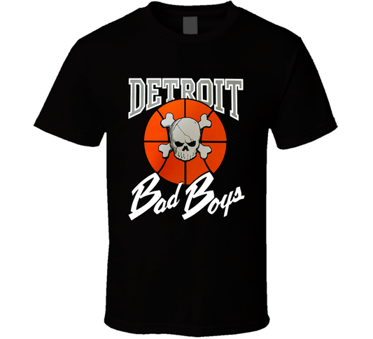 Detroit Bad Boys Retro Fan T Shirt