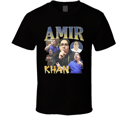 Amir Khan Rap Style T Shirt