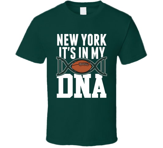 It&#039;s In My Dna New York J Football Fan T Shirt
