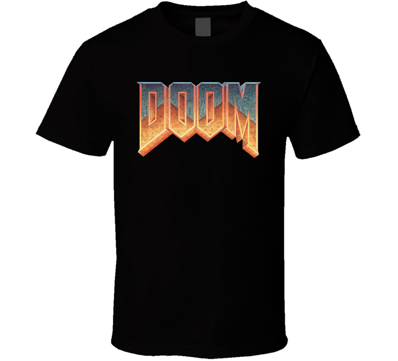 Doom Cult Classic Video Game T Shirt