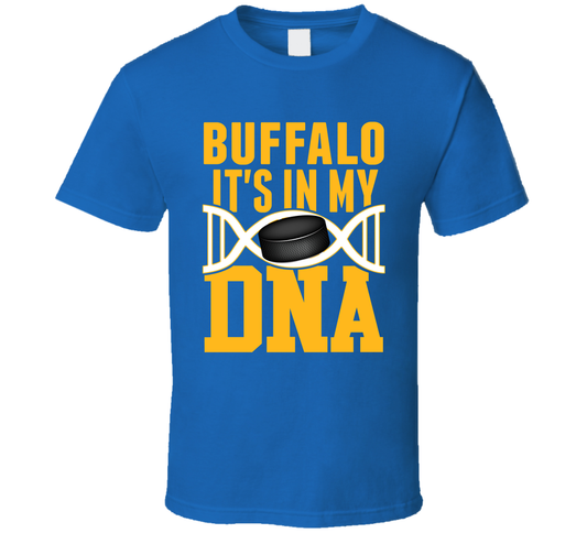 It&#039;s In My Dna Buffalo Hockey Fan T Shirt