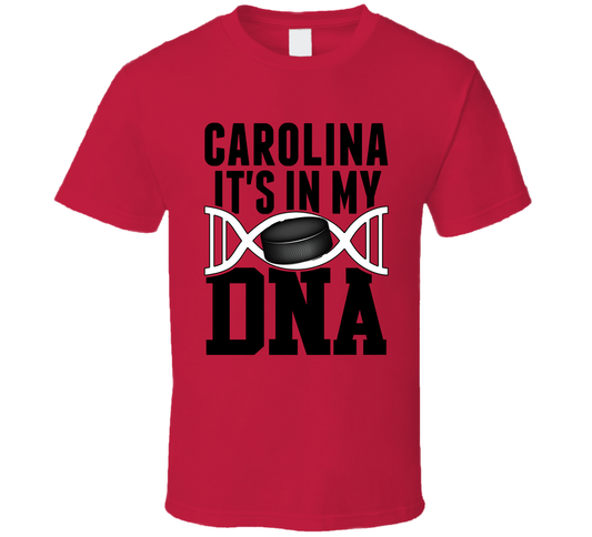 It&#039;s In My Dna Carolina Hockey Fan T Shirt