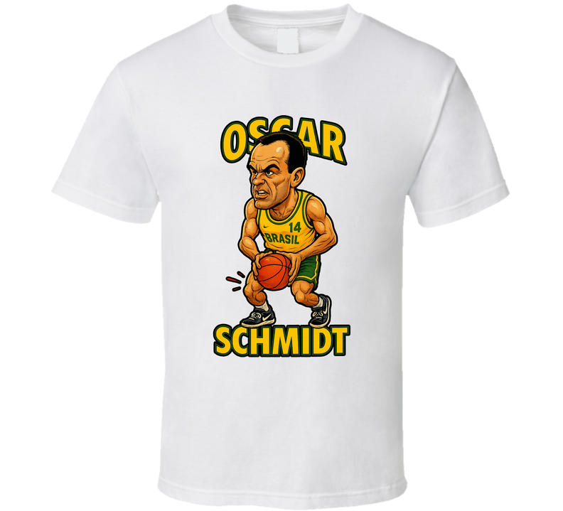 Oscar Schmidt Caricature Fan T Shirt